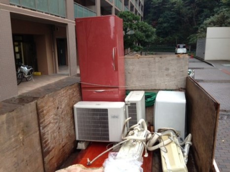 エアコン、冷蔵庫、乾燥機の不用品回収