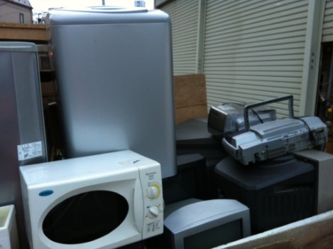 千葉県市川市での家電一式の不用品回収