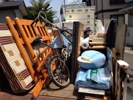千葉県野田市での家具、家電、自転車の不用品回収