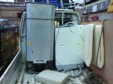 西東京市での冷蔵庫や洗濯機などの不用品回収